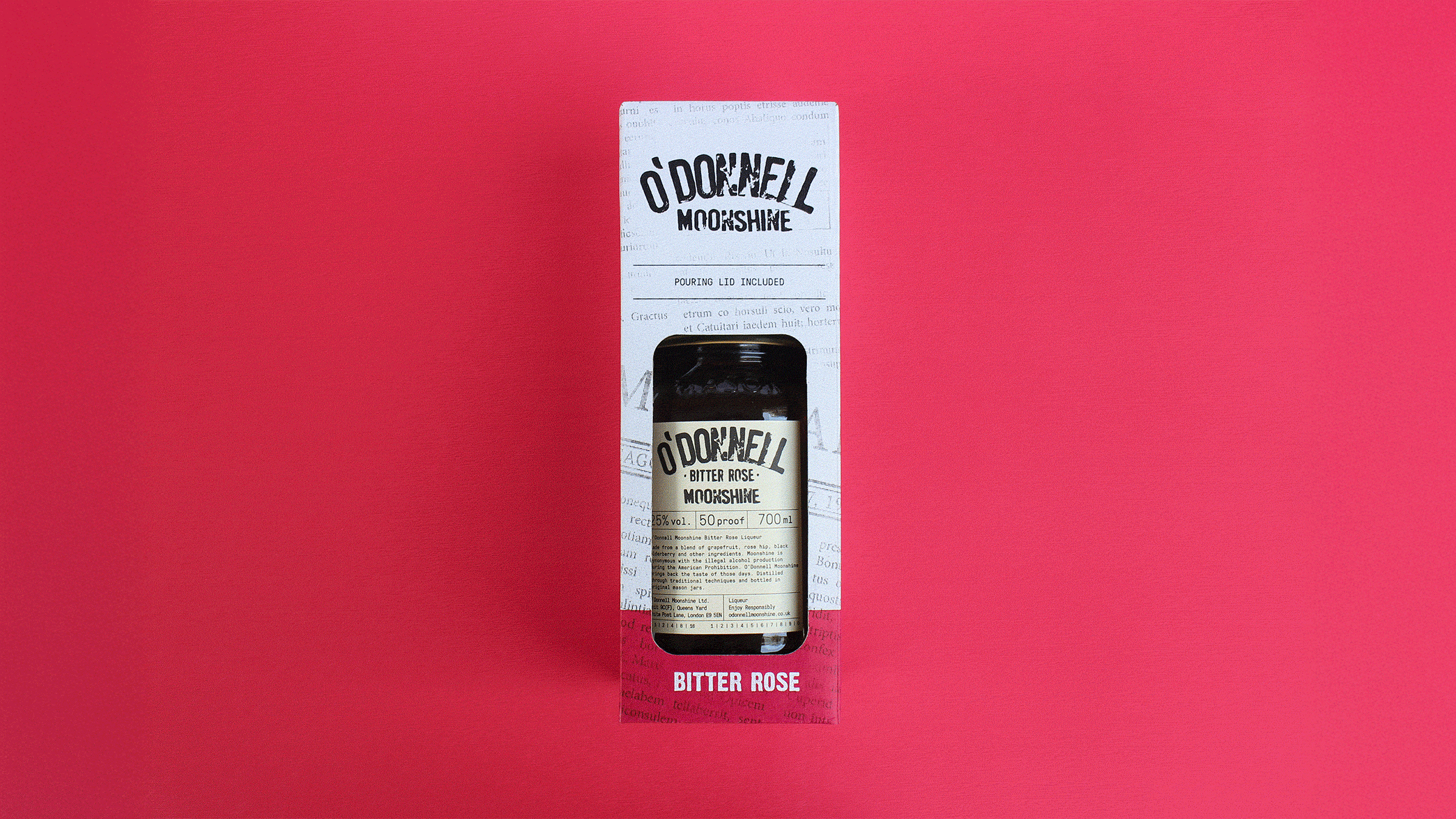 O'Donnell Moonshine Packaging Design
