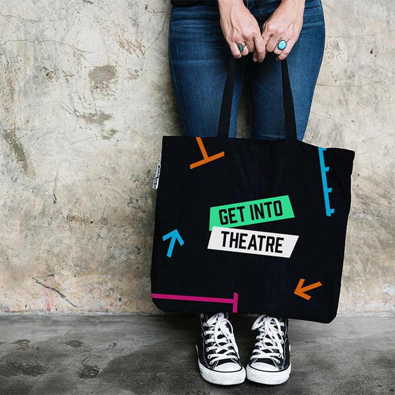 Get Into Theatre Tote Bag